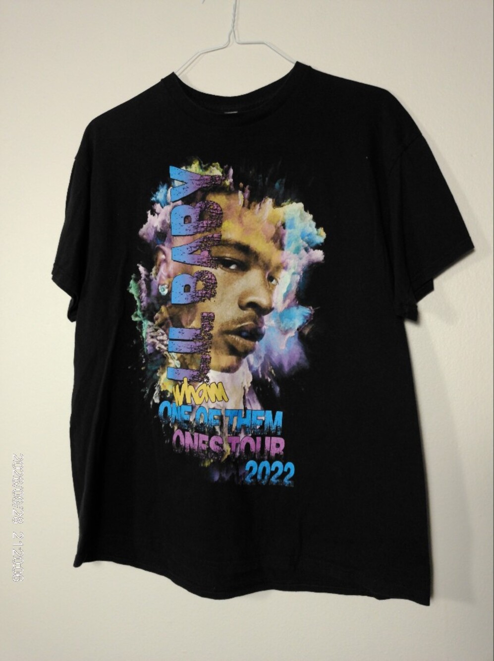 Lil Baby One Of Them Ones 2022 World Tour Graphic Tee Size XL